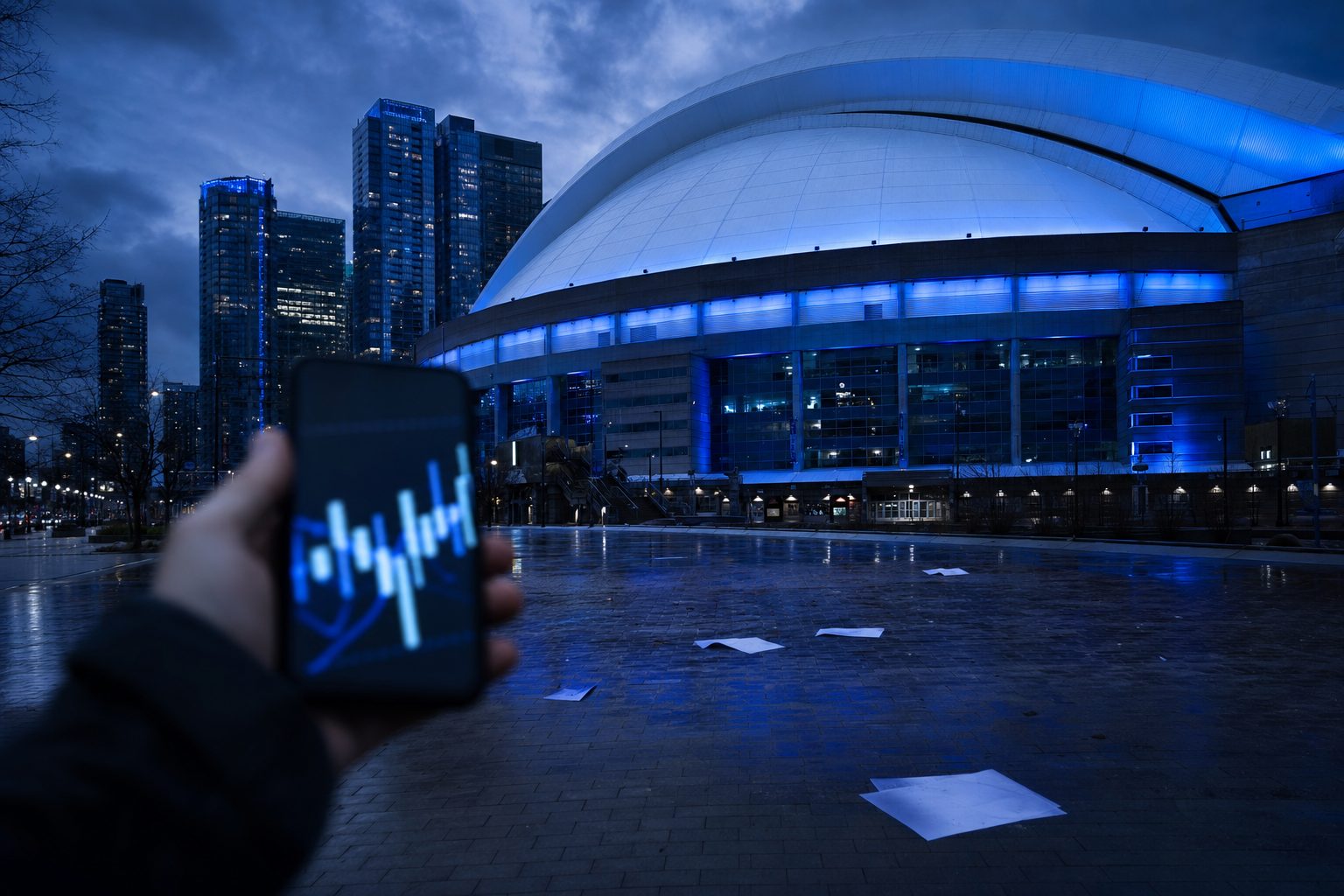 Polymarket Is Banned in Ontario, So Why Were Its Flyers at the Rogers Centre?